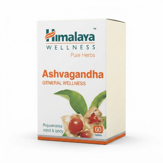 Himalaya Wellness Pure Herbs Ashvagandha 60 Tablets