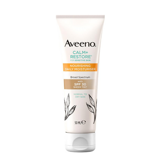 Aveeno Calm+Restore Nourishing SPF 30 Moisturiser 50 ml