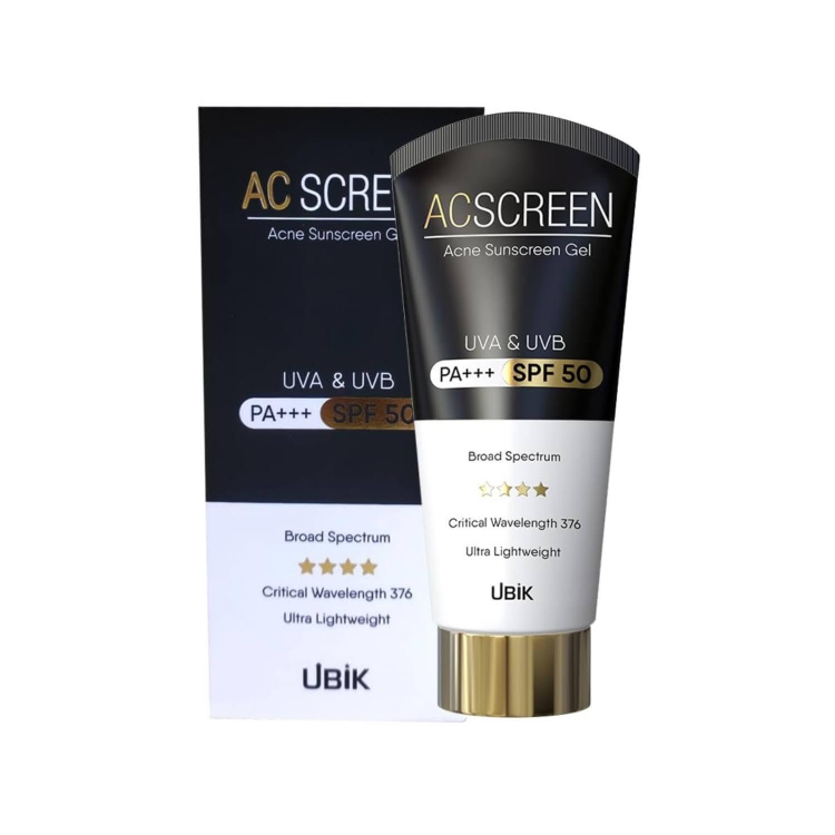 Ac screen Acne Sunscreen Gel SPF 50 PA+ 50ML