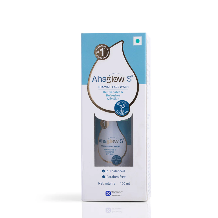 Ahaglow S Foaming Face Wash