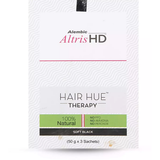 Altris HD Hair Hue Therapy Soft Black 3*50gm