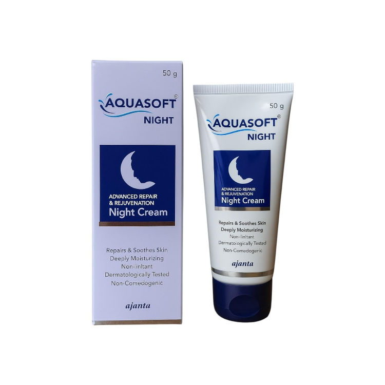 Aquasoft Night Advanced Repair & Rejuvenation Cream 50gm