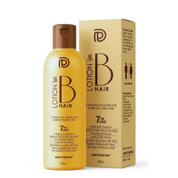 B Hair Lotion for Men & Women 50ml