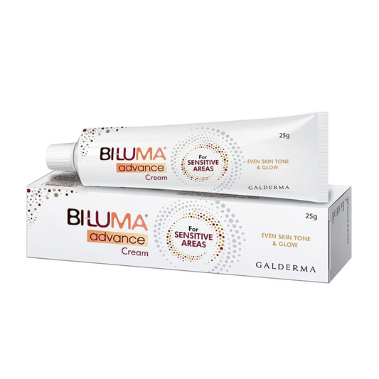 Biluma Advance Cream for Sensitive Areas | For Glow & Even Skin Tone 25gm
