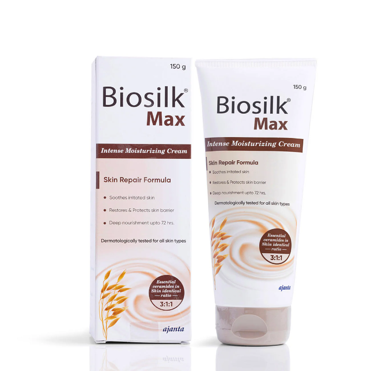 Biosilk Max Intense Moisturizing Cream 150gm