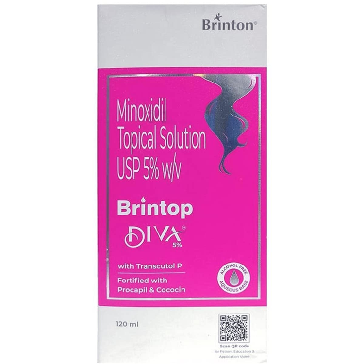 Brintop Diva 5% Topical Solution 120ml