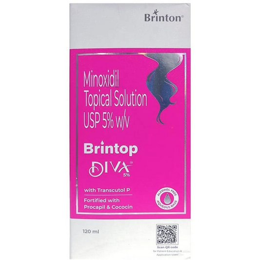 Brintop Diva 5% Topical Solution 120ml