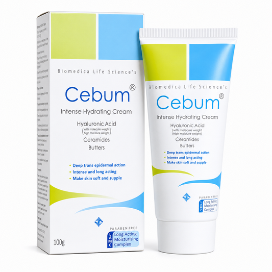 Cebum Intense Hydrating Cream with Hyaluronic Acid 100gm