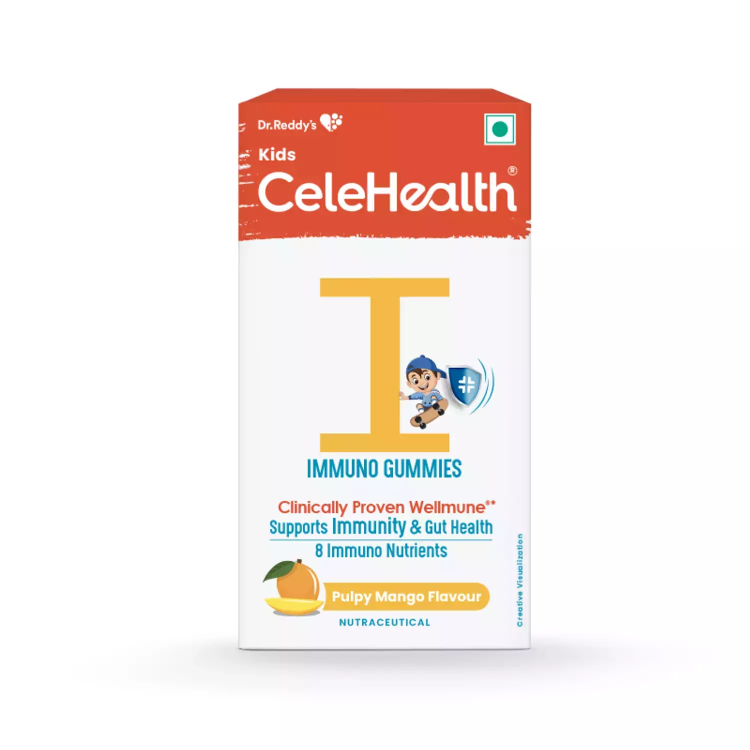 CeleHealth Kidz Immuno Plus Gummies 30s Pulpy Mango