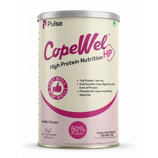 CopeWel HP High Protein Nutrition Powder – Vanilla Flavour 400g