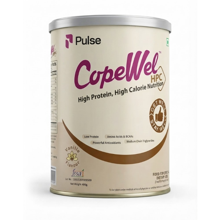 CopeWel HPC High Protein High Calorie Nutrition Powder – Vanilla Flavour 400g