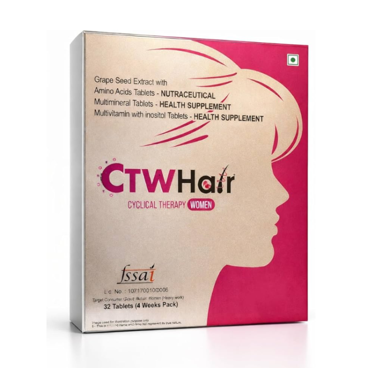CTW Hair Cyclical Therapy Supplement Kit For Women KIT