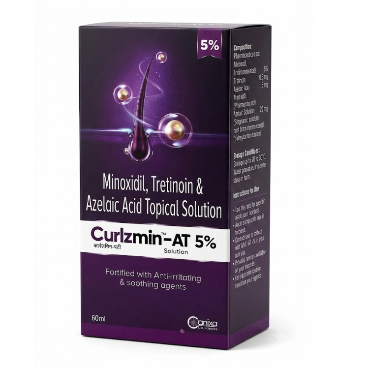 Curlzmin-AT 5% Solution 60 ml