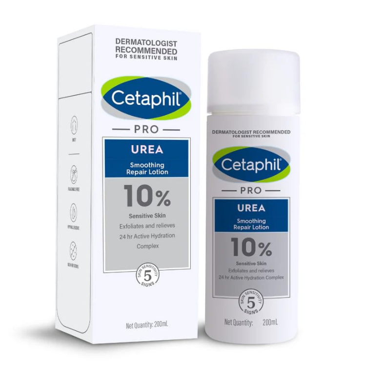 Cetaphil Pro 10% Urea Smoothing Repair Lotion 200ml