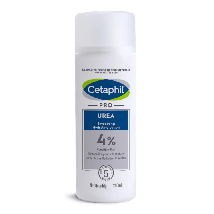 Cetaphil Pro 4% Urea Smoothing Hydrating Lotion 200ml