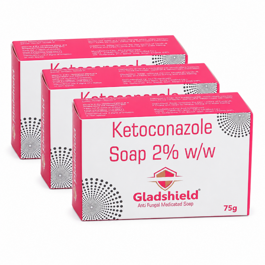 Gladshield Ketoconazole Soap 2% 75gm