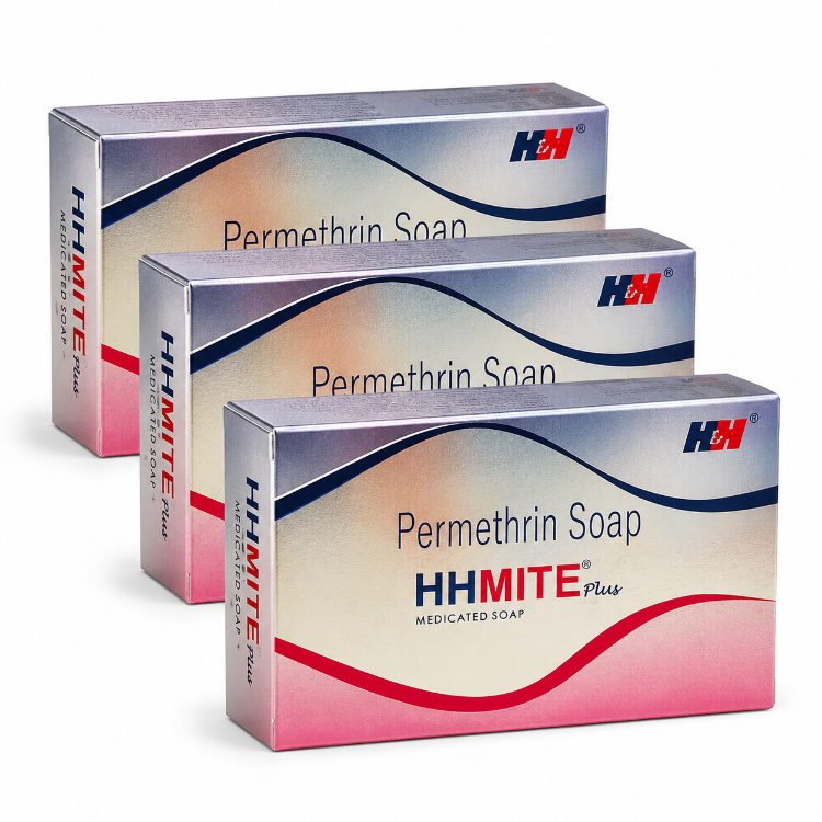 HHMITE Plus Permethrin Medicated Soap 75g