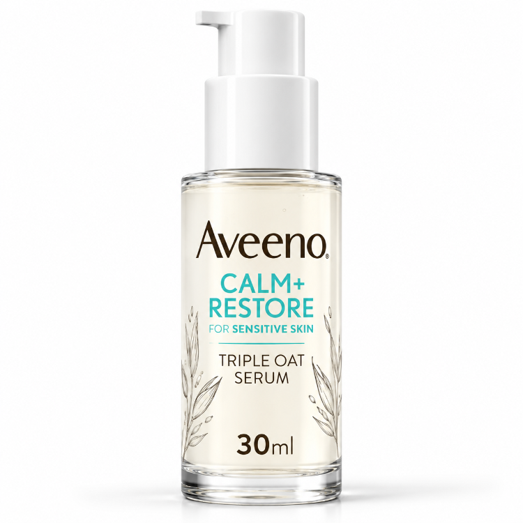 Aveeno Calm+ Restore Triple Oat Face Serum 30ml