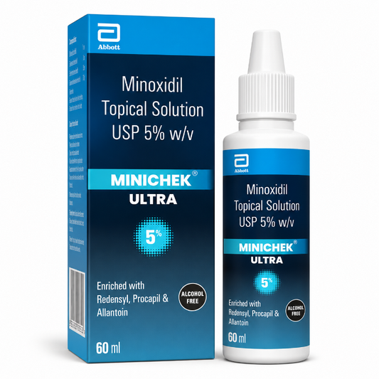 Minichek Ultra 5% Topical Solution 60 ml
