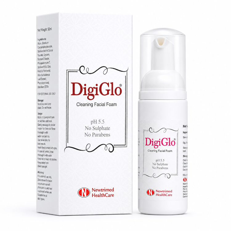 DigiGlo Cleaning Facial Foam pH 5.5 50ml