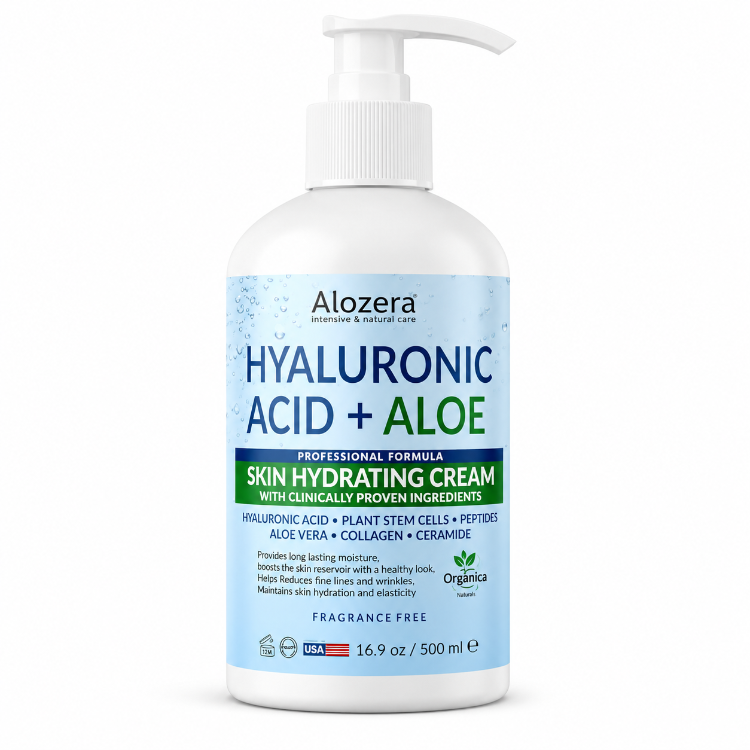 Alozera Hyaluronic Acid Face & Body Lotion 250ml