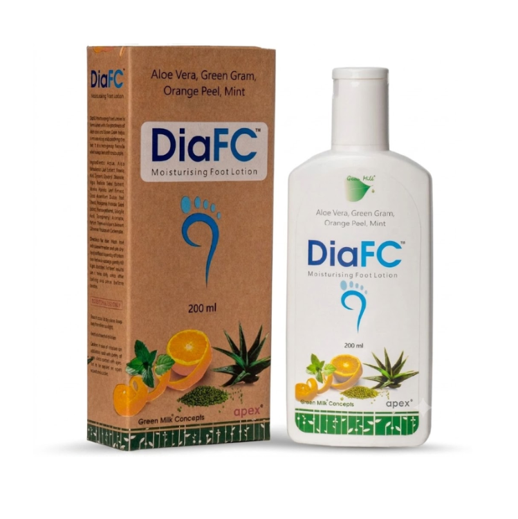 DiaFC Moisturising Foot Lotion 200ml