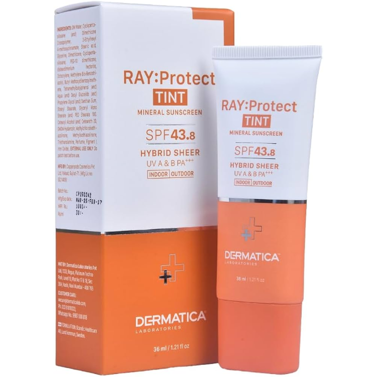 Dermatica Ray Protect Tint Mineral Sunscreen 50ml