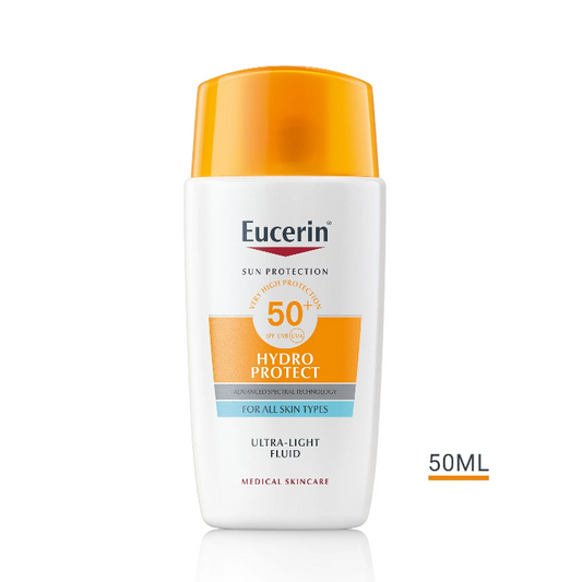 Eucerin Hydro Protect Ultra-Light Sunscreen Fluid SPF50+ 50ml