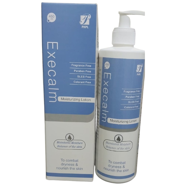 EXECALM MOIST LOTION 450ML