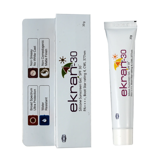 Ekran-30 Silicone Sunscreen Gel SPF 30+ PA 30gm