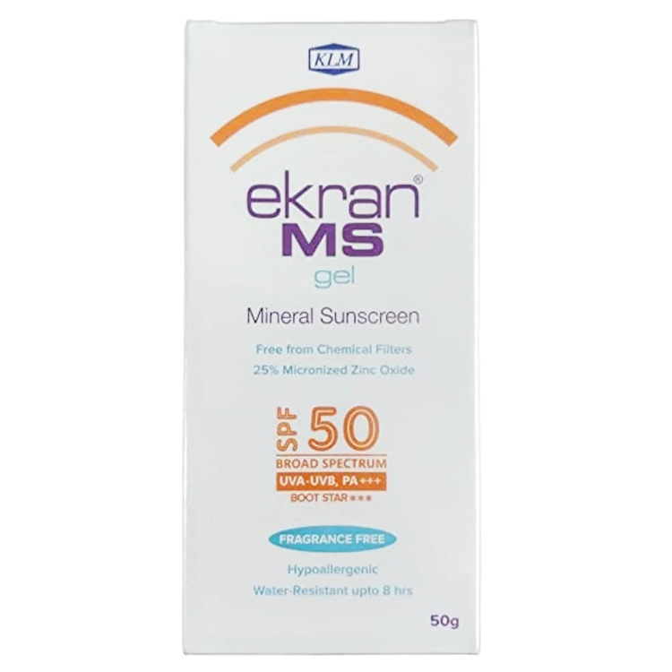 Ekran MS Mineral Sunscreen SPF 50 Gel 50gm