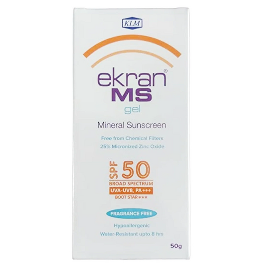 Ekran MS Mineral Sunscreen SPF 50 Gel 50gm