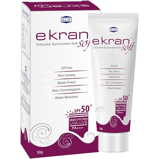 Ekran Soft Silicone Sunscreen Gel SPF 50+ 50gm