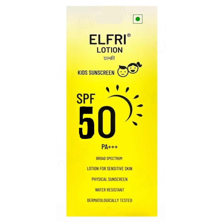 Elfri Kids Sunscreen SPF 50 PA+ 25gm