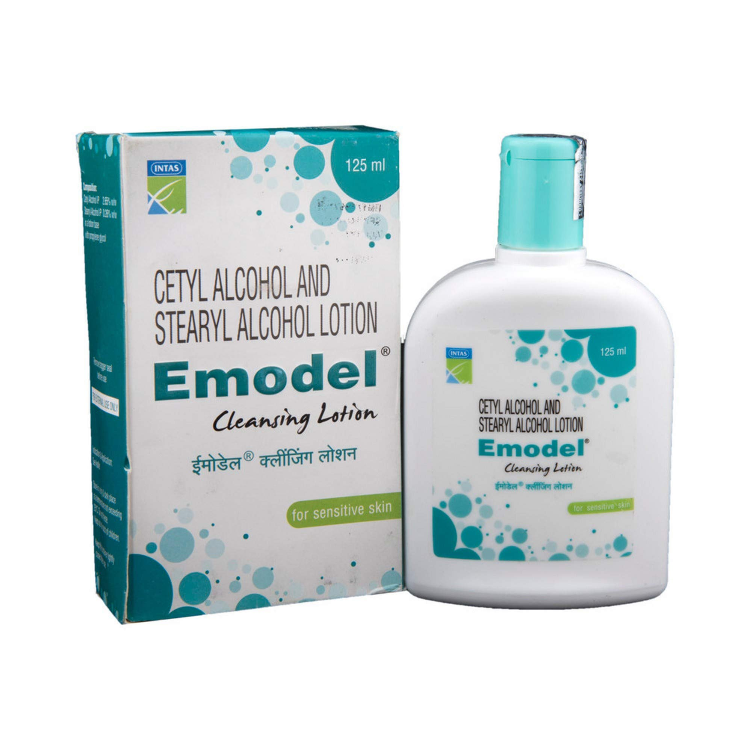 Emodel Cetyl & Stearyl Alcohol Cleansing Lotion 125ml