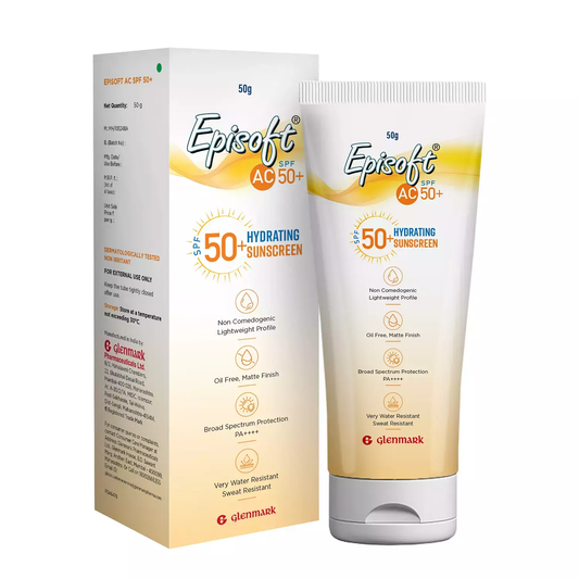 Episoft AC Moisturiser with Sunscreen SPF 50 50GM