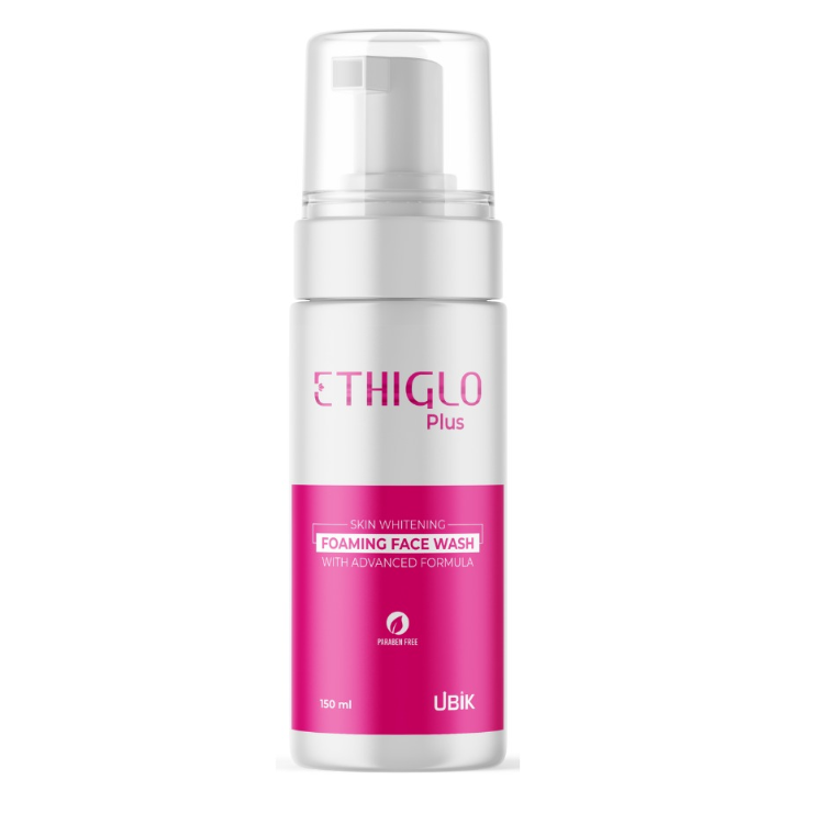 Ethiglo Plus Skin Whitening Foaming Face Wash 150ml