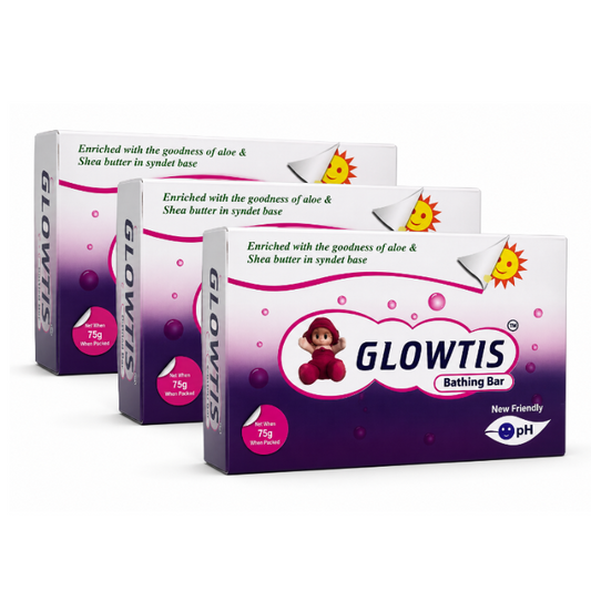 GLOWTIS Bathing Baby Bar 75gm