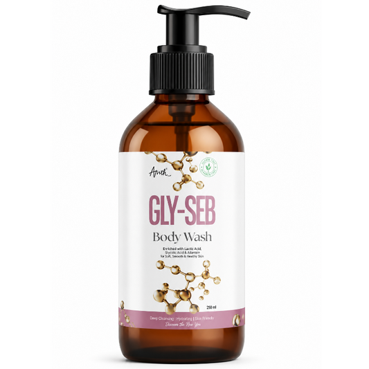 GLY-SEB Glycolic Acid,Body Wash 250ml