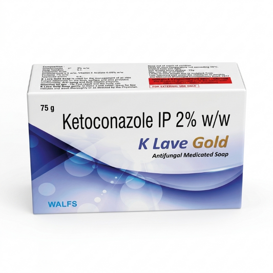 K Lave Gold Soap 75gm Pack Of 3