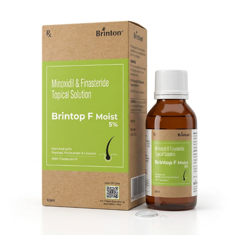 BRINTOP F MOIST 5% Topical Solution 60 ml