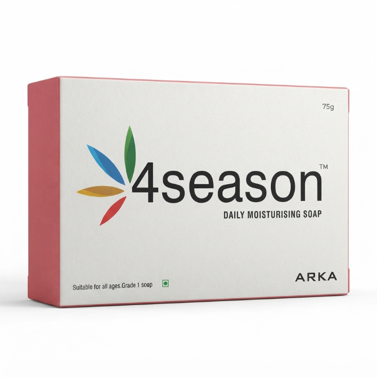 4season Daily Moisturising Soap 75gm