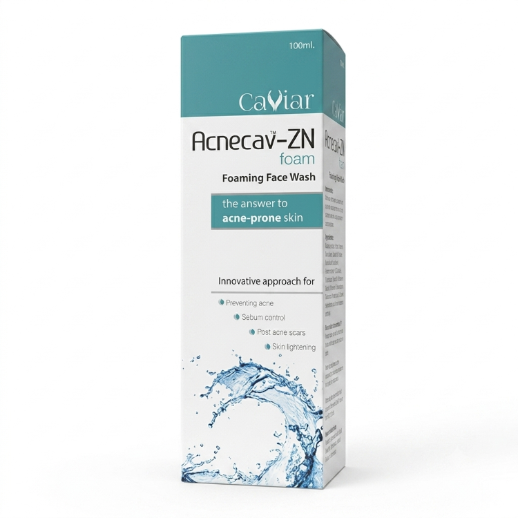 Acnecav-ZN Foam Facewash 100ml