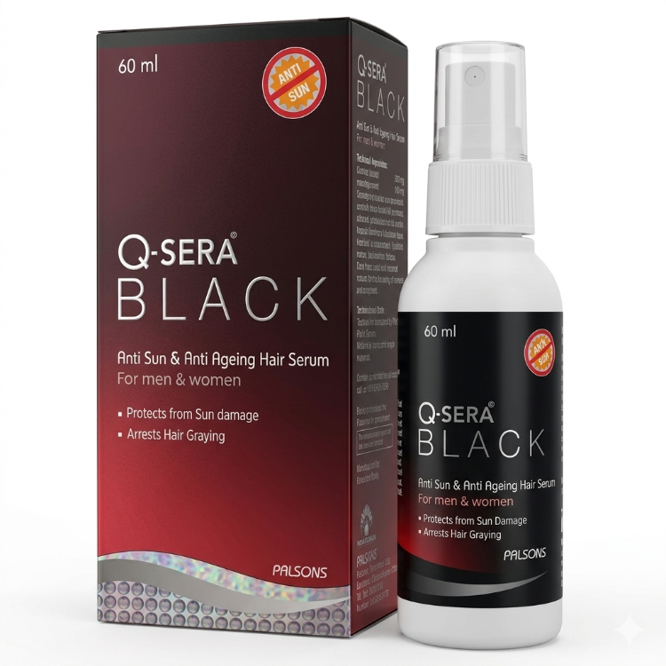 Q-Sera Black Hair Serum 60ml