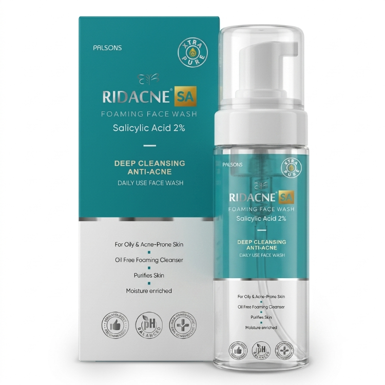 Ridacne SA Foaming Face Wash 100ml