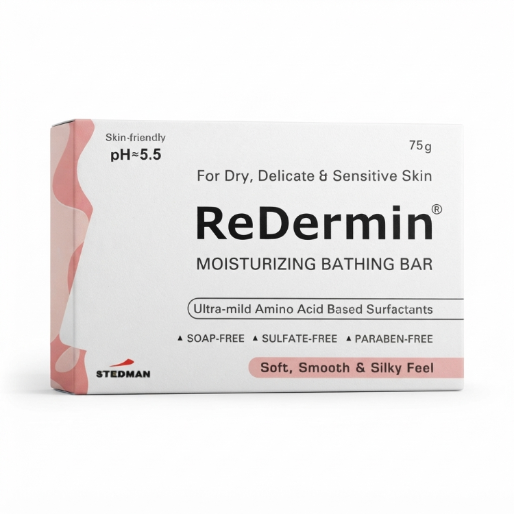 ReDermin Moisturizing Bathing Bar 75gm