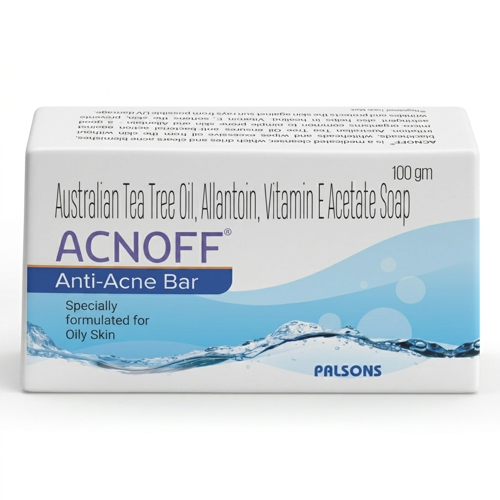 Acnoff Anti-Acne Bar 75 gm Pack Of 3