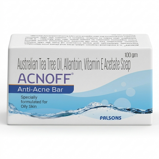 Acnoff Anti-Acne Bar 75 gm Pack Of 3