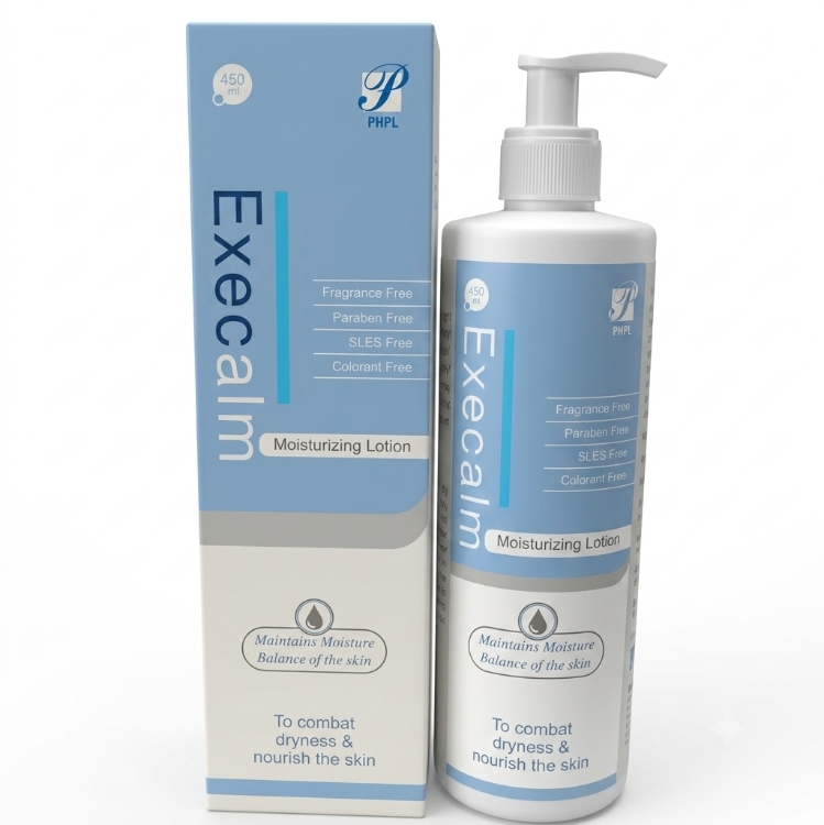 EXECALM MOIST LOTION 450ML
