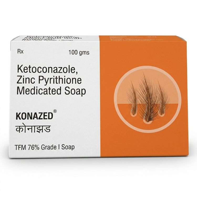 Konazed Soap 75gm Pack Of 3